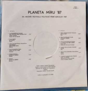 LP Various: Planeta Míru (Sokolov '87)