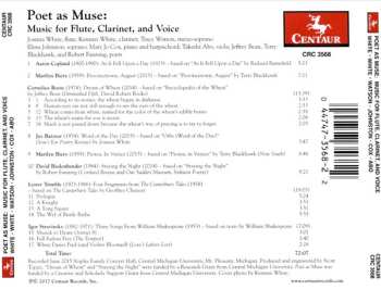 CD Various: Poet As Muse: Music For Flute, Clarinet, And Voice