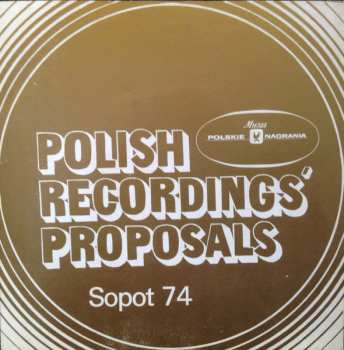 SP Various: Polish Recordings' Proposals Sopot 74
