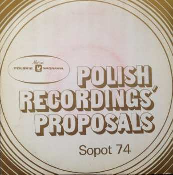 SP Various: Polish Recordings' Proposals Sopot 74