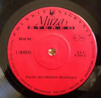 SP Various: Polish Recordings' Proposals Sopot 74