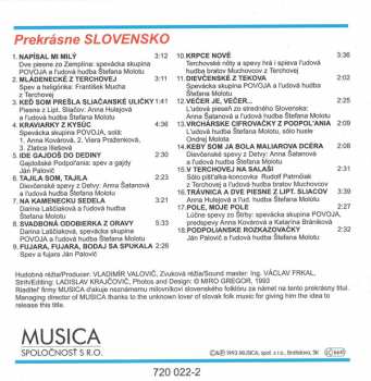 CD Various: Prekrásne Slovensko = Beautiful Slovakia