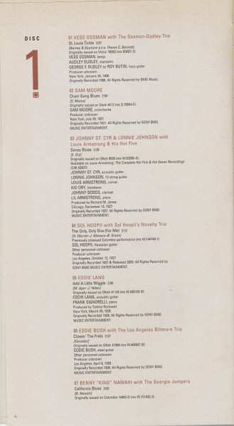 4CD/Box Set Various: Progressions: 100 Years Of Jazz Guitar