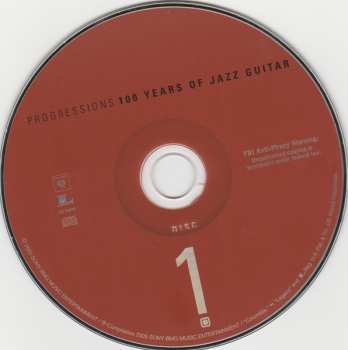 4CD/Box Set Various: Progressions: 100 Years Of Jazz Guitar