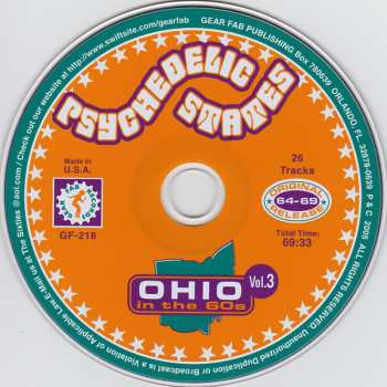 CD Various: Psychedelic States: Ohio In The 60s Vol. 3
