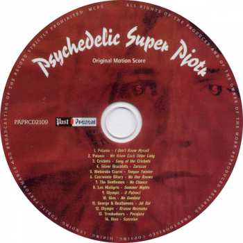 CD Various: Psychedelic Super Pjotr - Original Motion Score