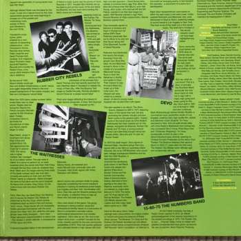 2LP Various: Punk 45: Burn Rubber City Burn! Akron, Ohio : Punk And The Decline Of The Mid West 1975 - 80