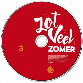 5CD Various: Radio 2 - Zot Veel Zomer - Het Beste Uit De Zomer Top 500