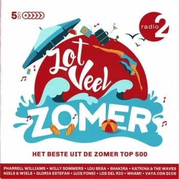 5CD Various: Radio 2 - Zot Veel Zomer - Het Beste Uit De Zomer Top 500