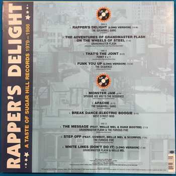 2LP Various: Rapper's Delight: A Taste Of Sugarhill Records From 1979 To 1986 CLR | LTD