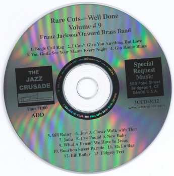 CD Various:  Rare Cuts - Well Done – Volume 9