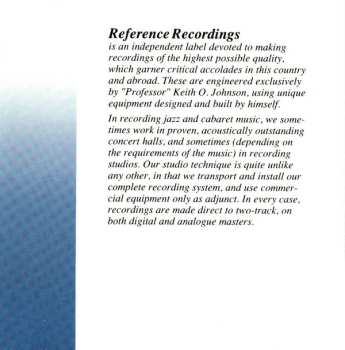 CD Various: Reference Jazz, Etc. - First Sampling