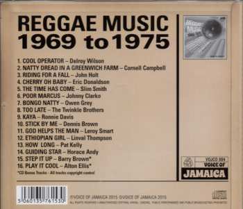 CD Various: Reggae Music 1969-1975