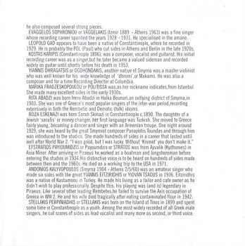 4CD/Box Set Various: Rembetika (Greek Music From The Underground)