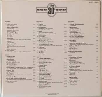 3LP/Box Set Various: Remember The 30's