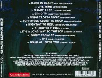 CD Various: An Electronic Adventure To AC/DC - High Voltage Electro Club Remixes