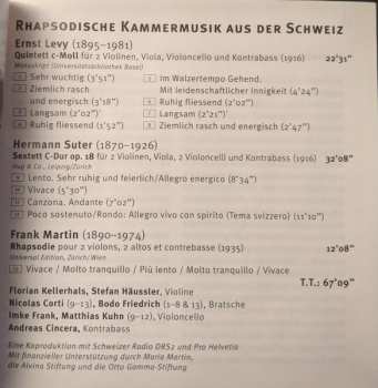 CD Various: Rhapsodische Kammermusik Aus Der Schweiz