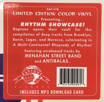 LP Various: Rhythm Showcase, Vol. 1 LTD
