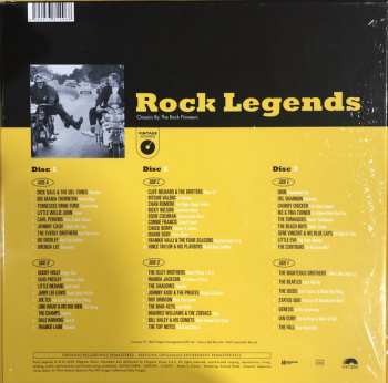 3LP/Box Set Various: Rock Legends: Classics By Rock Pioneers LTD