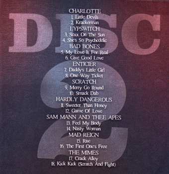 4CD Various: Rock 'n' Roll Rebels  & The Sunset Strip Boxset - Volume 1