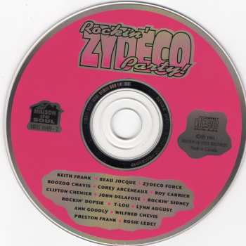 CD Various: Rockin' Zydeco Party!