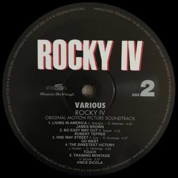 LP Various: Rocky IV (Original Motion Picture Soundtrack)