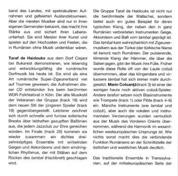 CD Various: Romania: Wild Sounds From Transylvania, Wallachia & Moldavia