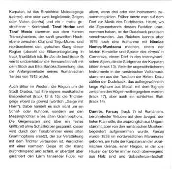 CD Various: Romania: Wild Sounds From Transylvania, Wallachia & Moldavia