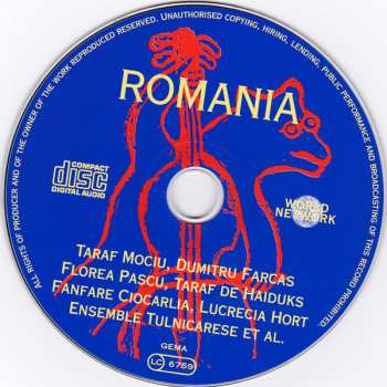 CD Various: Romania: Wild Sounds From Transylvania, Wallachia & Moldavia