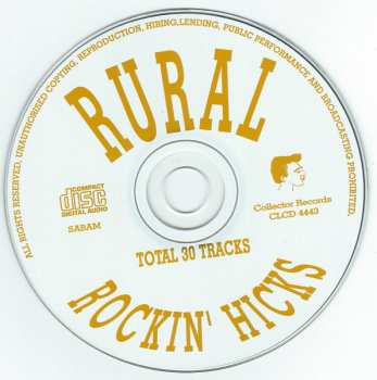 CD Various: Rural Rockin Hicks - Real Gone Cornballs