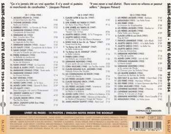 CD Various: Saint-Germain-Des-Prés - Les Riches Heures De La Rive Gauche 1926-1954