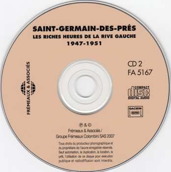 CD Various: Saint-Germain-Des-Prés - Les Riches Heures De La Rive Gauche 1926-1954