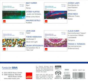 Box Set/4SACD Various: Salzburg Biennale - Festival For New Music 2009 DIGI