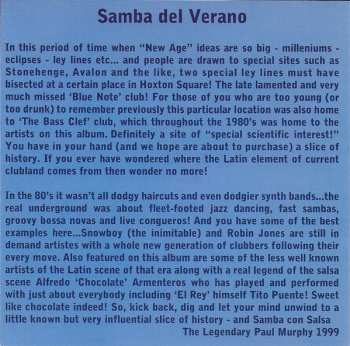 CD Various: Samba Del Verano (A Collection Of Samba Con Salsa From Acid Jazz Records)