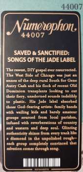 LP Various: Saved & Sanctified - Songs Of The Jade Label 