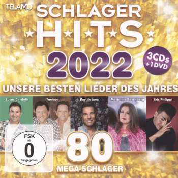 3CD/DVD Various: Schlager Hits 2022 (Unsere Besten Lieder Des Jahres)