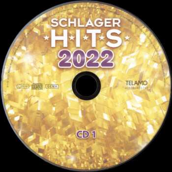 3CD/DVD Various: Schlager Hits 2022 (Unsere Besten Lieder Des Jahres)