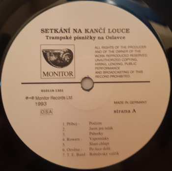 LP Various: Setkání na Kančí Louce