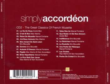 4CD/Box Set Various: Simply Accordéon