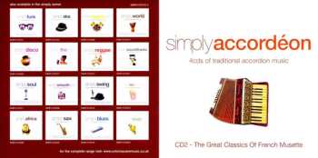 4CD/Box Set Various: Simply Accordéon