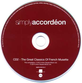 4CD/Box Set Various: Simply Accordéon