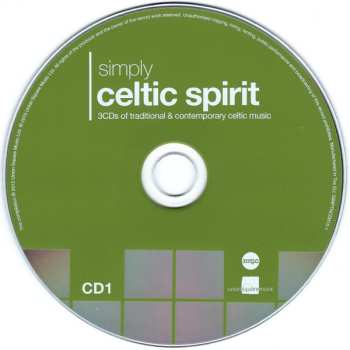 3CD/Box Set Various: Simply Celtic Spirit (3CDs Of Traditional & Contemporary Celtic Music)