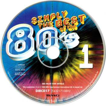 4CD Various: Simply The Best Of The 80's