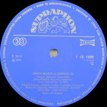 LP Various: Smích Jeviště A Zákulisí (2)