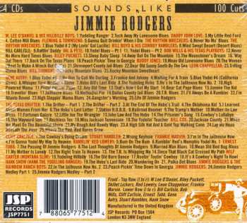 4CD Various: Sounds Like Jimmie Rodgers: Stars That Followed The Master