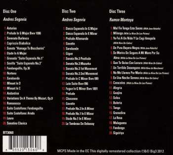 3CD Various: Spanish Guitar Music 