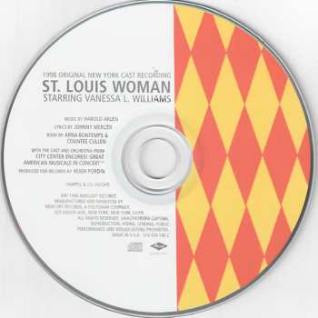 CD Various: St. Louis Woman (1998 Original New York Cast Recording) Starring Vanessa L. Williams