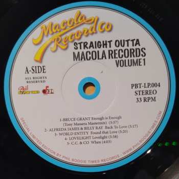 LP Various: Straight Outta Macola Records Volume 1 LTD