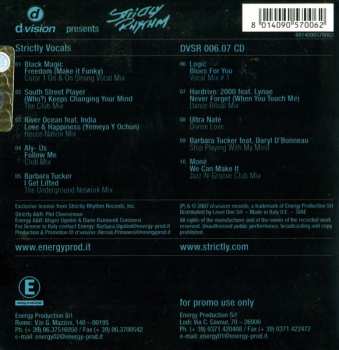 CD Various: Strictly Vocals