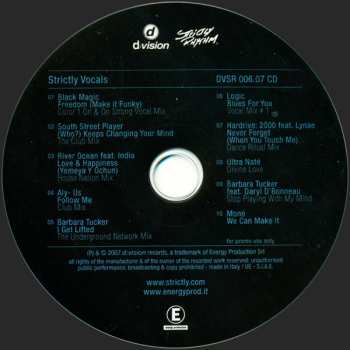 CD Various: Strictly Vocals